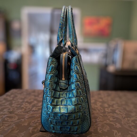 Brahmin Small Finley Bag Peacock NWT - Picture 4 of 8